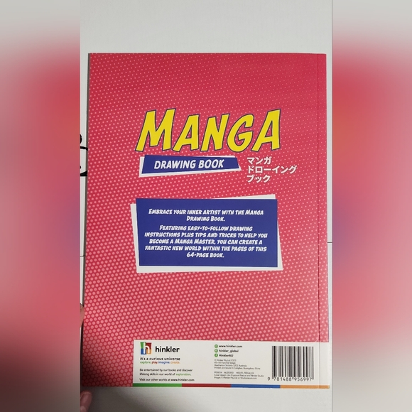 NWOT Manga 2 Book Set Coloring & Drawing Set - Picture 5 of 9